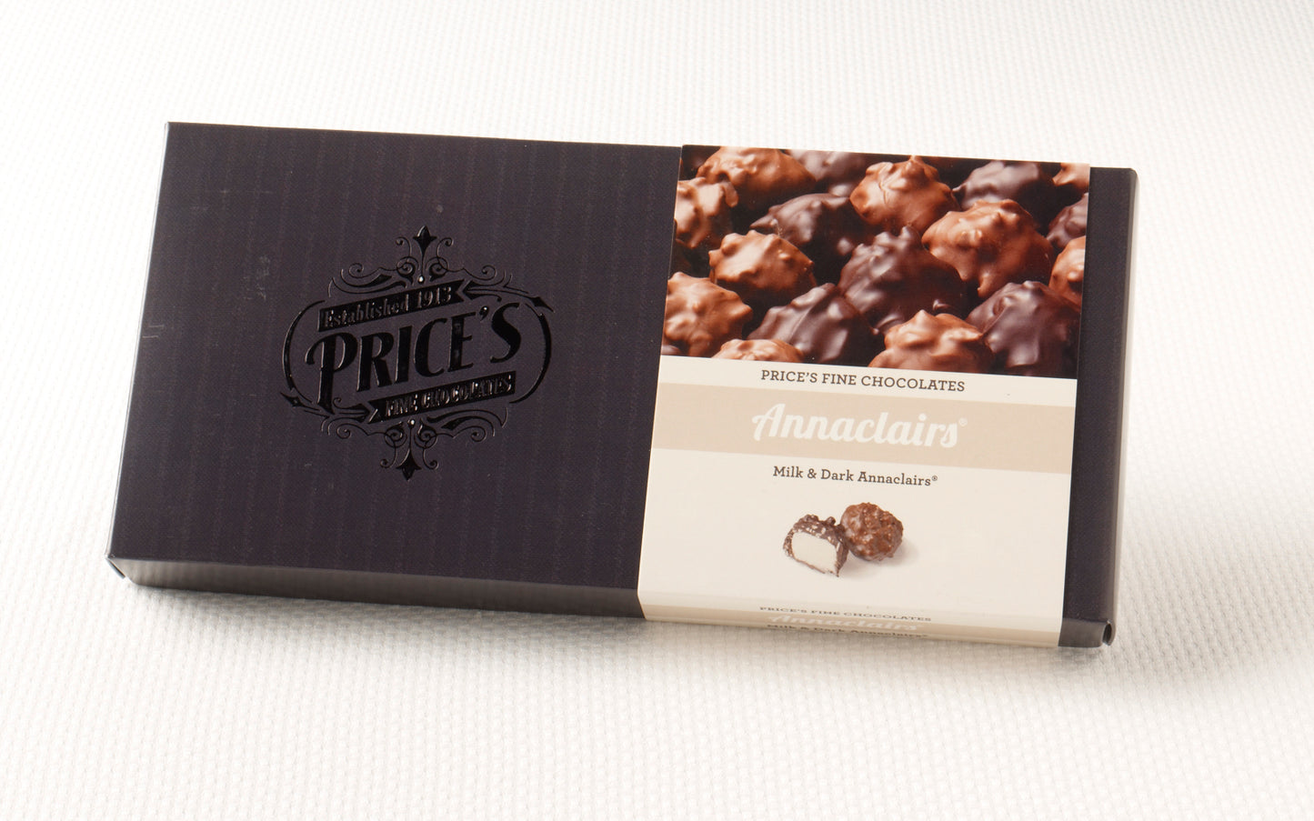 Sweet Shop USA Price's Fine Chocolates Annaclairs Milk and Dark Chocolate Box