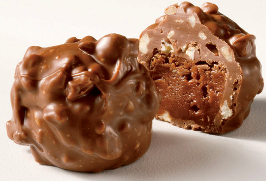 1.5oz Milk Nutty Fudge Love Truffle - 42 pieces