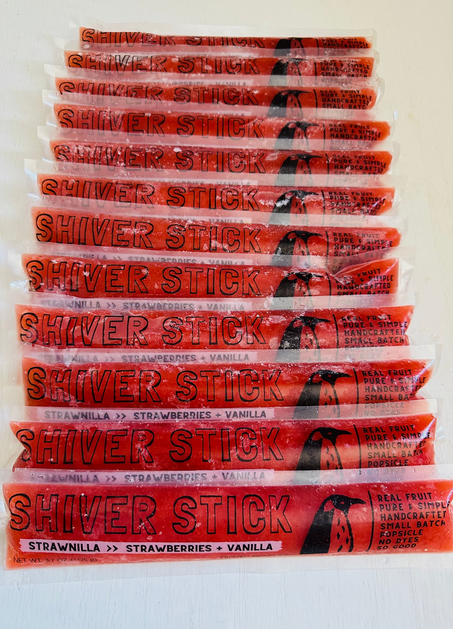 Shiver Sticks: Strawnilla - 12 pack