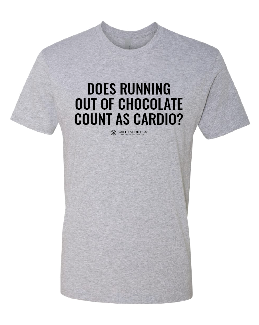 Funny Running Out Chocolate Cardio T-Shirt