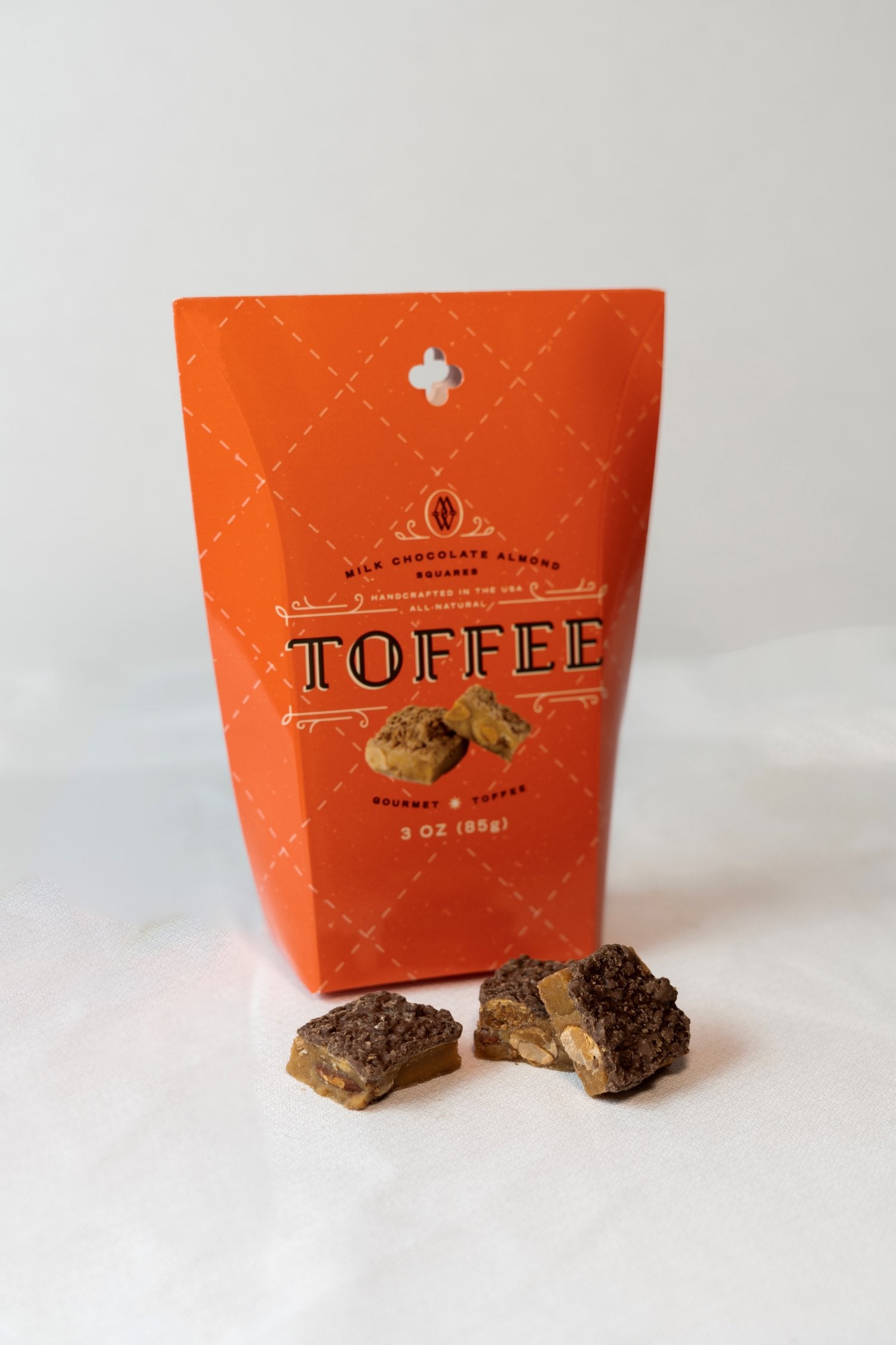 Sweet Shop USA Mrs Weinsteins Toffee Milk Chocolate Almond Box 3oz