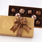 Sweet Shop USA Assorted 10 piece Truffle Box Gift Box Chocolate Truffles Sea Salt Caramel Truffle