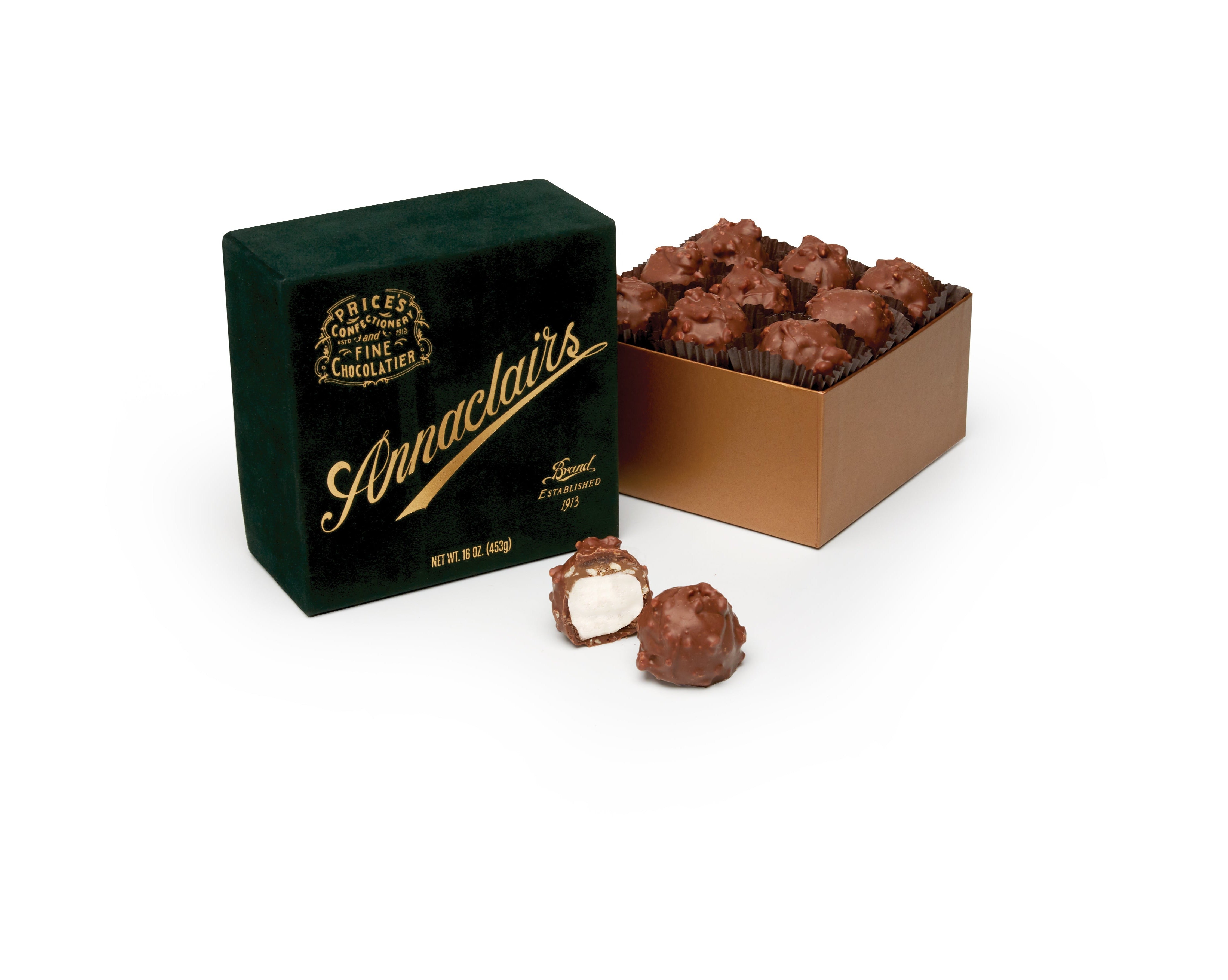 Annaclairs Truffles Prices's Fine Chocolates Dessert Box 16oz